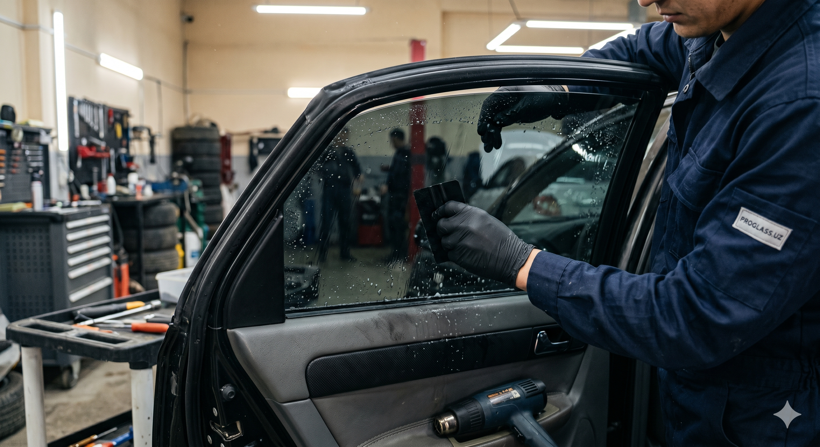 Avtomobil oynalarini sifatli tonirovka qilish Toshkent